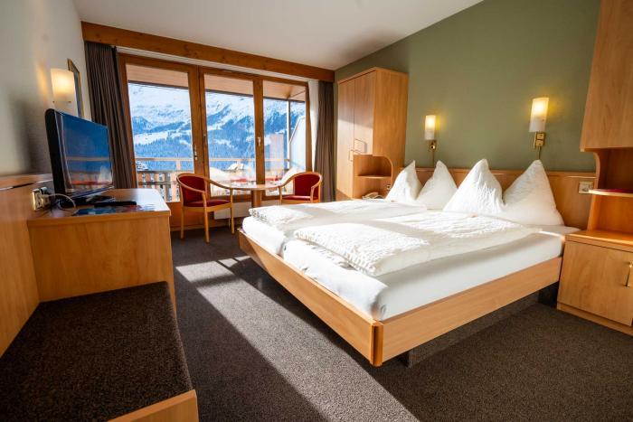 Hotel Jungfraublick Wengen Zimmer foto