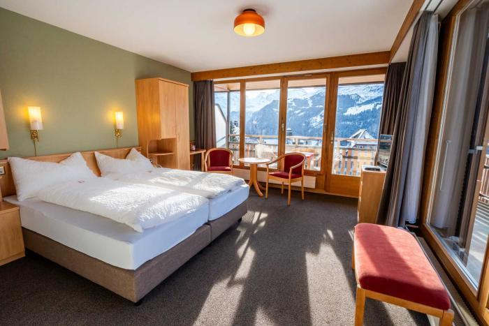 Hotel Jungfraublick Wengen Zimmer foto