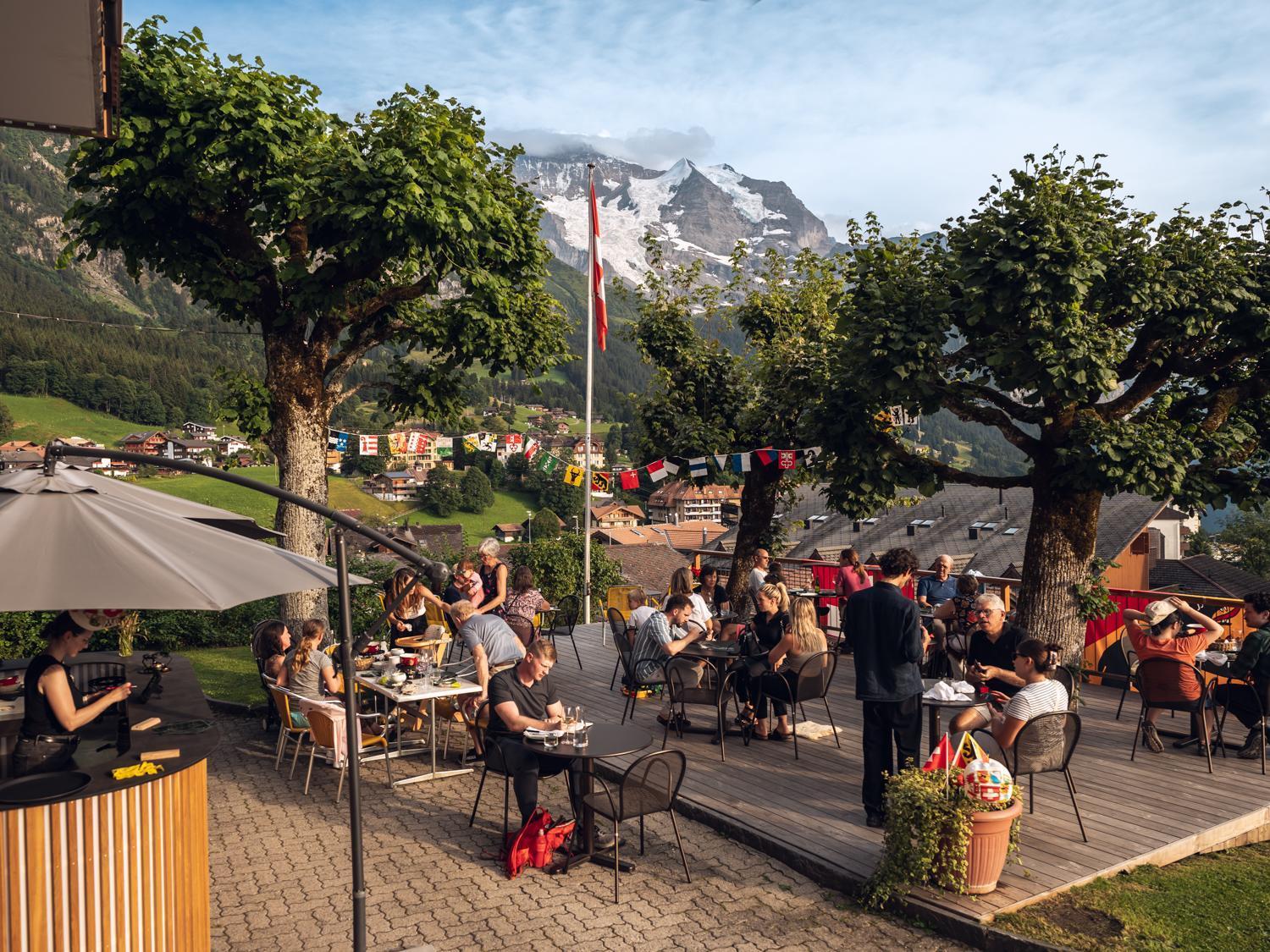 Hotel Jungfraublick Wengen Exterior foto